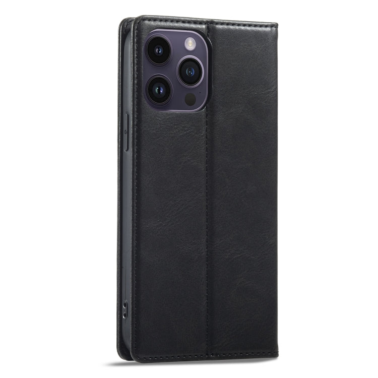 For iPhone 14 Pro LC.IMEEKE RFID Anti-theft Leather Phone Case