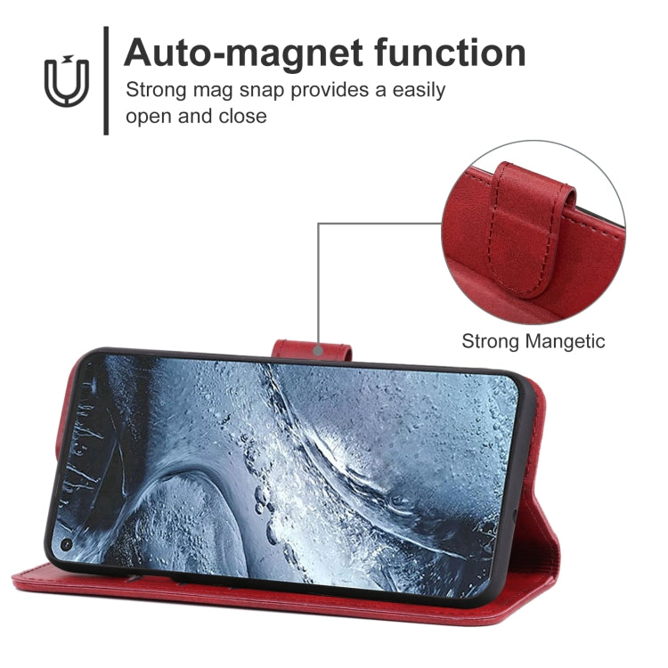 For Nokia 7.3 Leather Phone Case