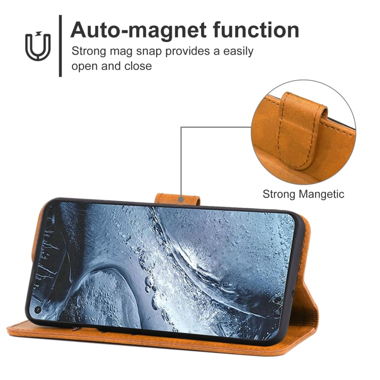For Nokia 7.3 Leather Phone Case
