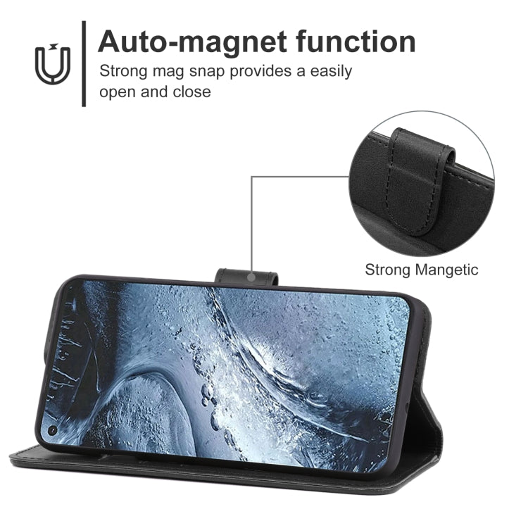 For Nokia 7.3 Leather Phone Case