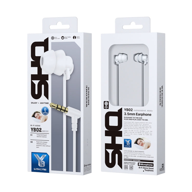 WEKOME YB02 SHQ Series In-Ear Sleep Wired Earphone, Plug Type:3.5mm