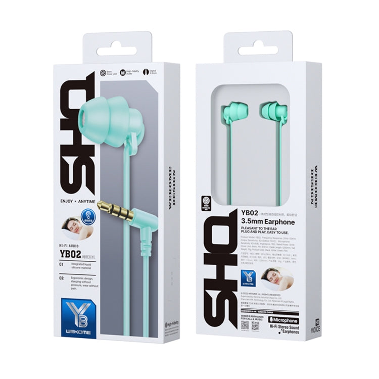WEKOME YB02 SHQ Series In-Ear Sleep Wired Earphone, Plug Type:3.5mm