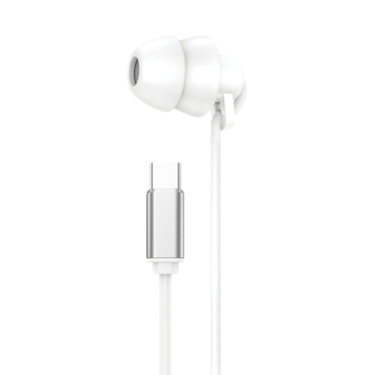 WEKOME YB02 SHQ Series In-Ear Sleep Wired Earphone, Plug Type:Type-C