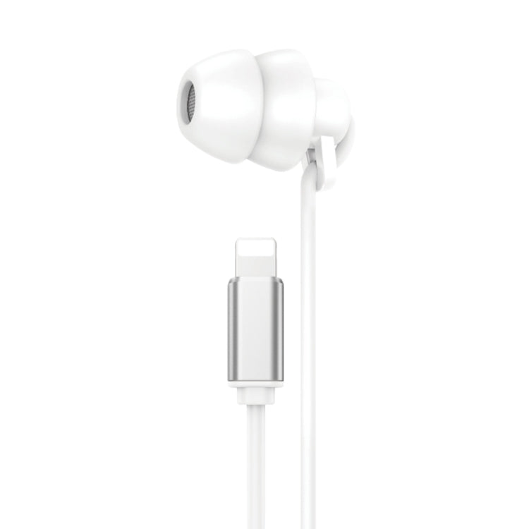 WEKOME YB02 SHQ Series In-Ear Sleep Wired Earphone, Plug Type:8 Pin
