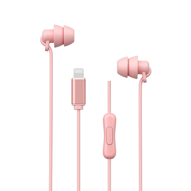 WEKOME YB02 SHQ Series In-Ear Sleep Wired Earphone, Plug Type:8 Pin
