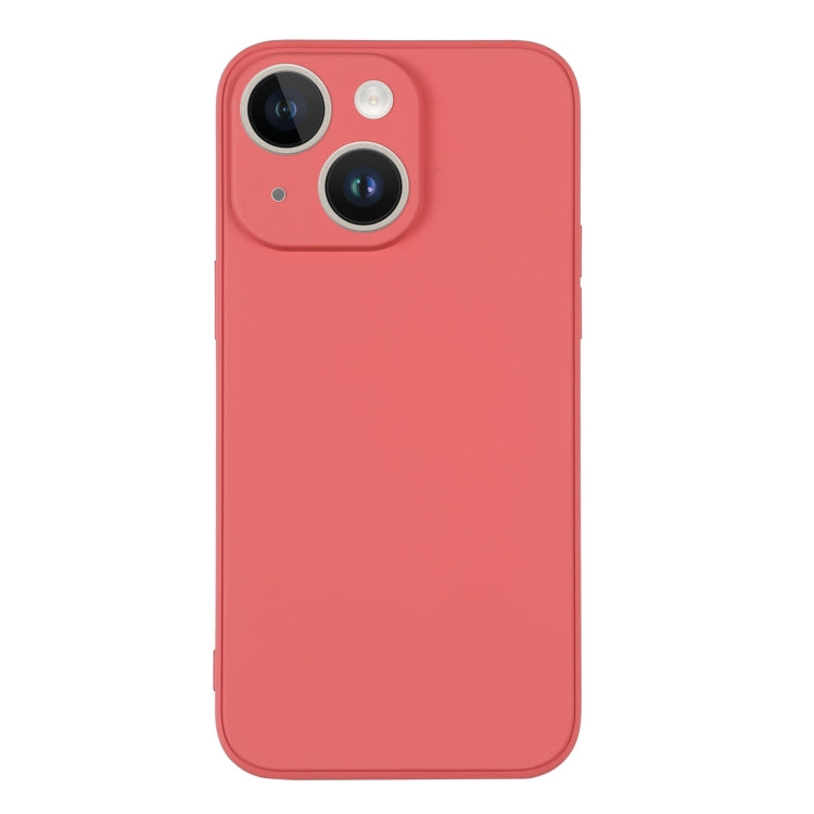 For iPhone 14 Plus Silicone Phone Case with Wrist Strap