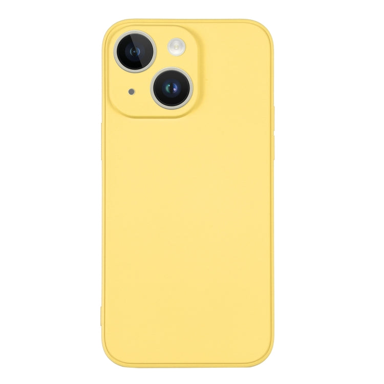 For iPhone 14 Plus Silicone Phone Case with Wrist Strap