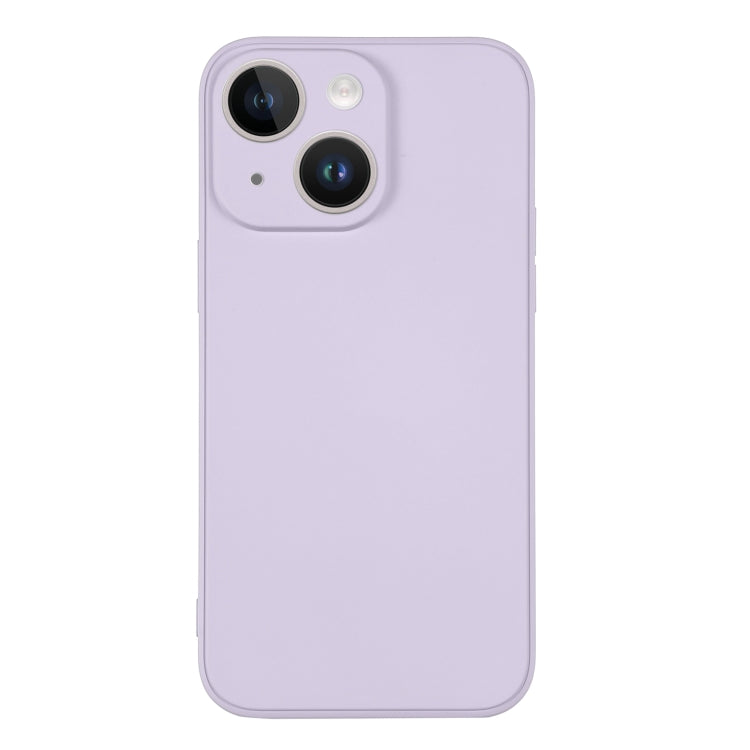 For iPhone 14 Plus Silicone Phone Case with Wrist Strap