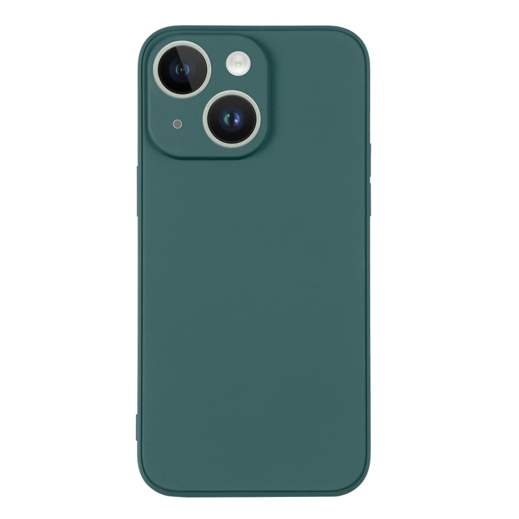 For iPhone 14 Plus Silicone Phone Case with Wrist Strap