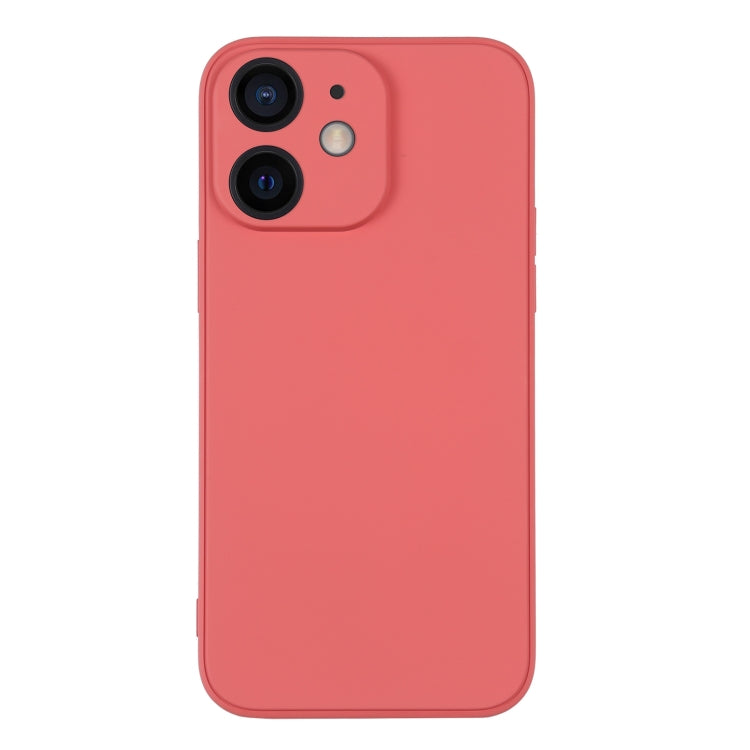 For iPhone 12 mini Silicone Phone Case with Wrist Strap