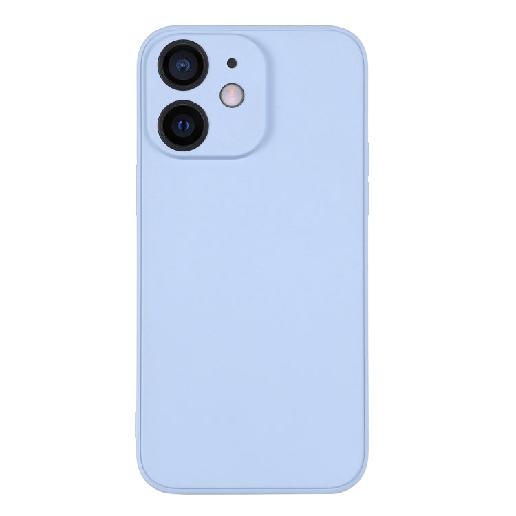 For iPhone 12 mini Silicone Phone Case with Wrist Strap