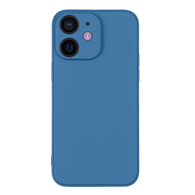 For iPhone 12 mini Silicone Phone Case with Wrist Strap