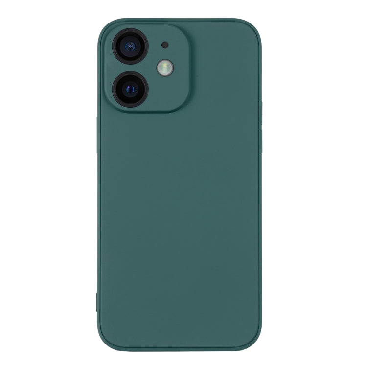 For iPhone 12 mini Silicone Phone Case with Wrist Strap