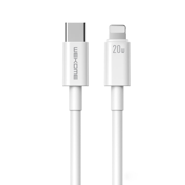 WEKOME WDC-168 Original Series PD 20W USB-C / Type-C to 8 Pin Fast Charge Data Cable Length: 1m