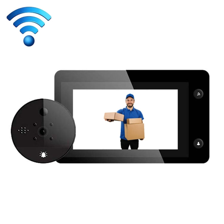 S32 4.3 inch WIFI Doorbell Viewer Support Tuya APP & Motion Detection & Remote Voice
