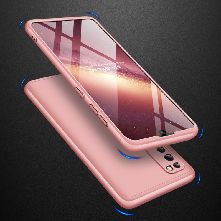 For Galaxy A41 GKK Three Stage Splicing Full Coverage PC Case