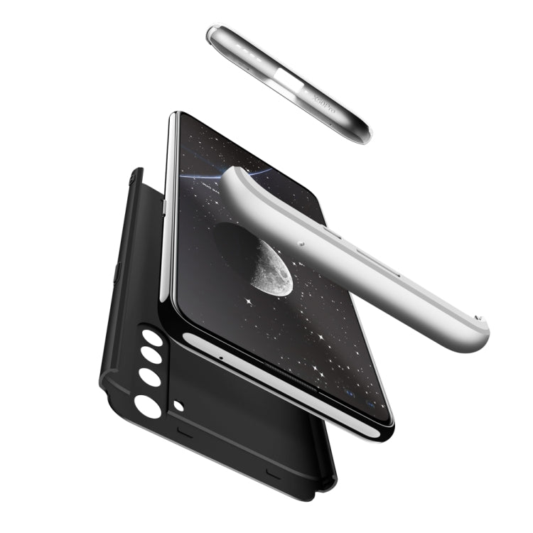 For Realme X50 Pro 5G GKK Three Stage Splicing Full Coverage PC Case