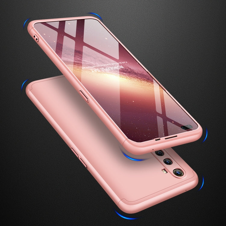 For Realme X50 Pro 5G GKK Three Stage Splicing Full Coverage PC Case