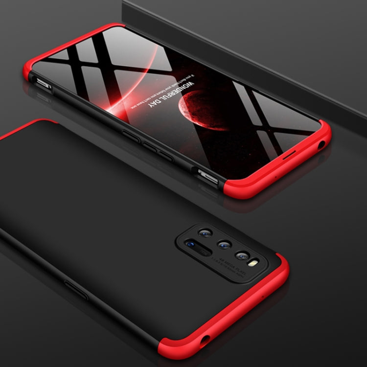 For vivo iQOO 3 5G GKK Three Stage Splicing Full Coverage PC Case