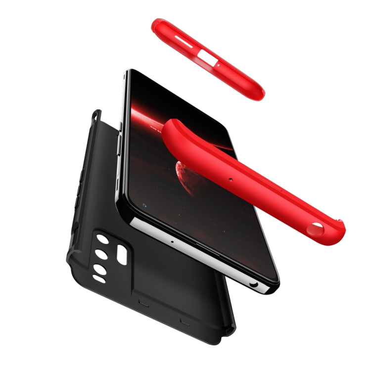 For vivo iQOO 3 5G GKK Three Stage Splicing Full Coverage PC Case