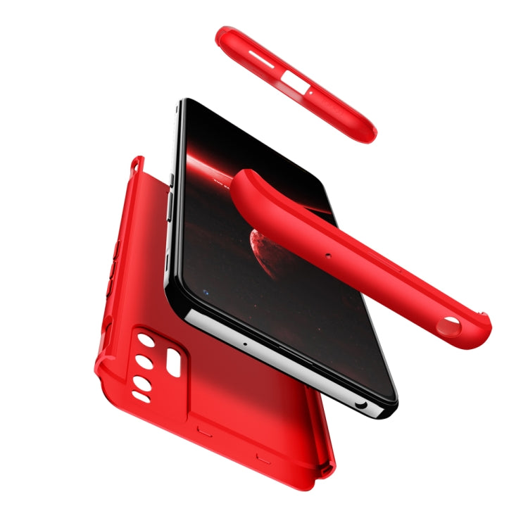 For vivo iQOO 3 5G GKK Three Stage Splicing Full Coverage PC Case