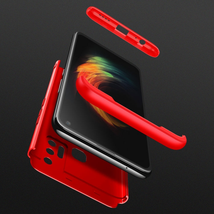 For vivo Z6 5G GKK Three Stage Splicing Full Coverage PC Case