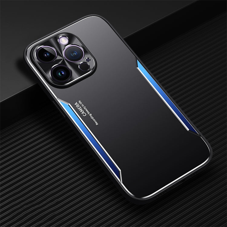 For iPhone 14 Pro Blade Series TPU + Titanium Alloy Phone Case