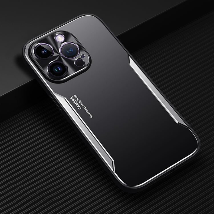 For iPhone 14 Pro Blade Series TPU + Titanium Alloy Phone Case