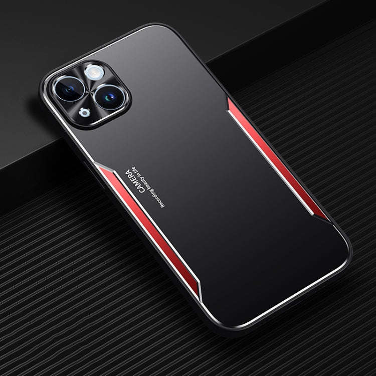 For iPhone 14 Blade Series TPU + Titanium Alloy Phone Case