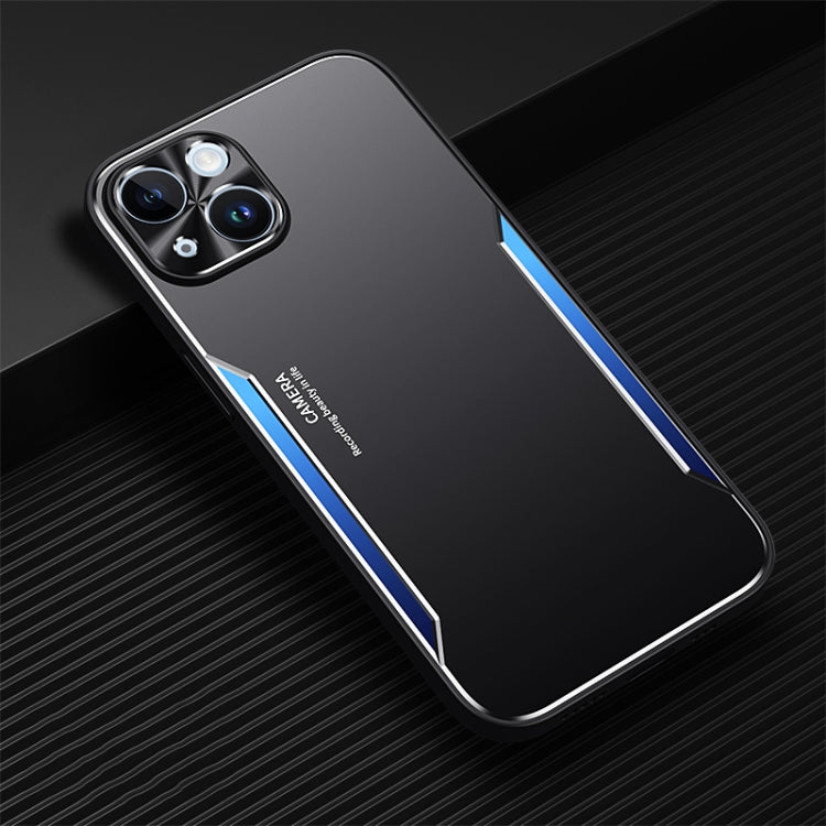 For iPhone 14 Blade Series TPU + Titanium Alloy Phone Case
