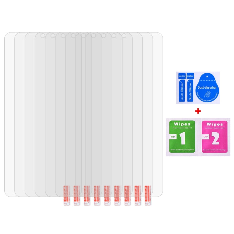 For Sharp Aquos Sense 7 10pcs 0.26mm 9H 2.5D Tempered Glass Film