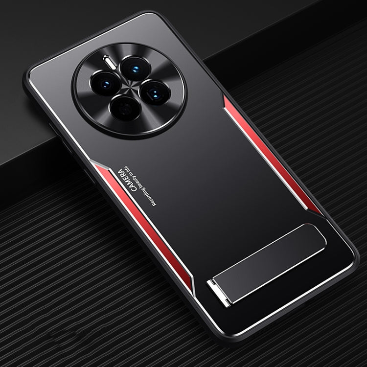 For Huawei Mate 50 Blade Series TPU + Titanium Alloy with Holder Phone Case