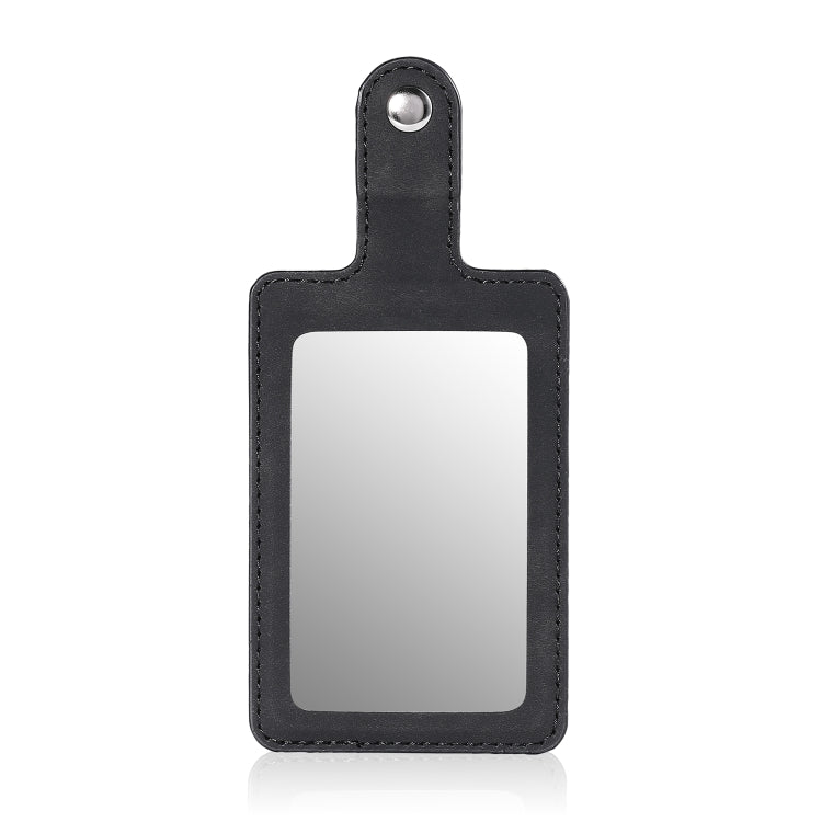 For Galaxy S20 Shockproof Protective Case with Mirror & Card Slot & Short Lanyard