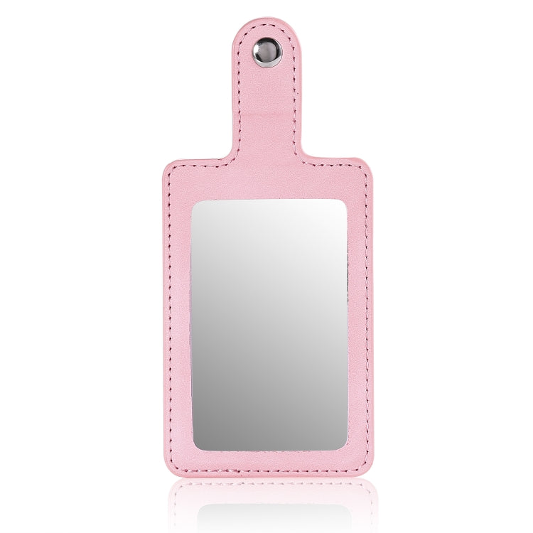 For Galaxy S20 Plus Shockproof Protective Case with Mirror & Card Slot & Short Lanyard