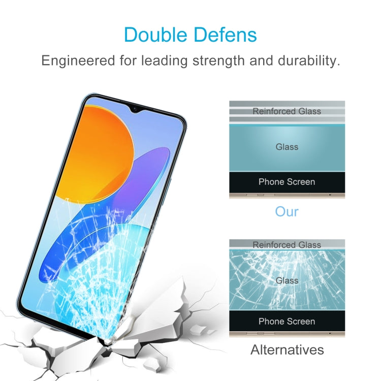 For Honor X6 / Honor Play6C 50pcs 0.26mm 9H 2.5D Tempered Glass Film