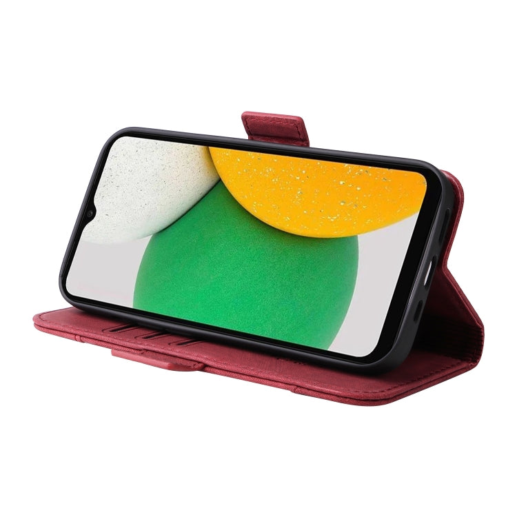 For Samsung Galaxy A03 164mm BETOPNICE Dual-side Buckle Leather Phone Case