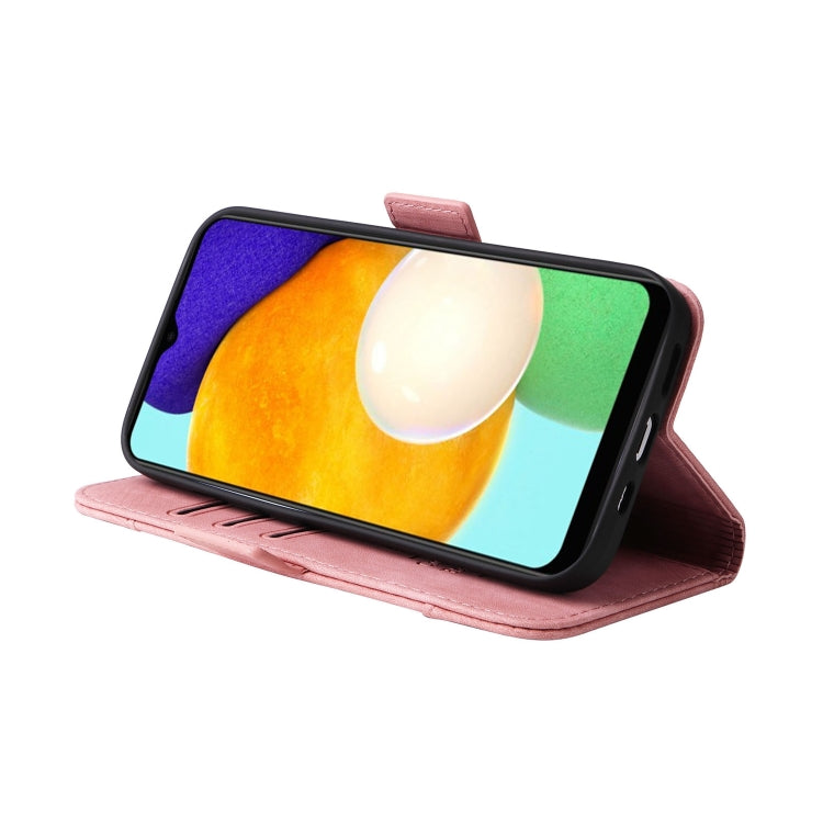 For Samsung Galaxy A03s 166mm BETOPNICE Dual-side Buckle Leather Phone Case