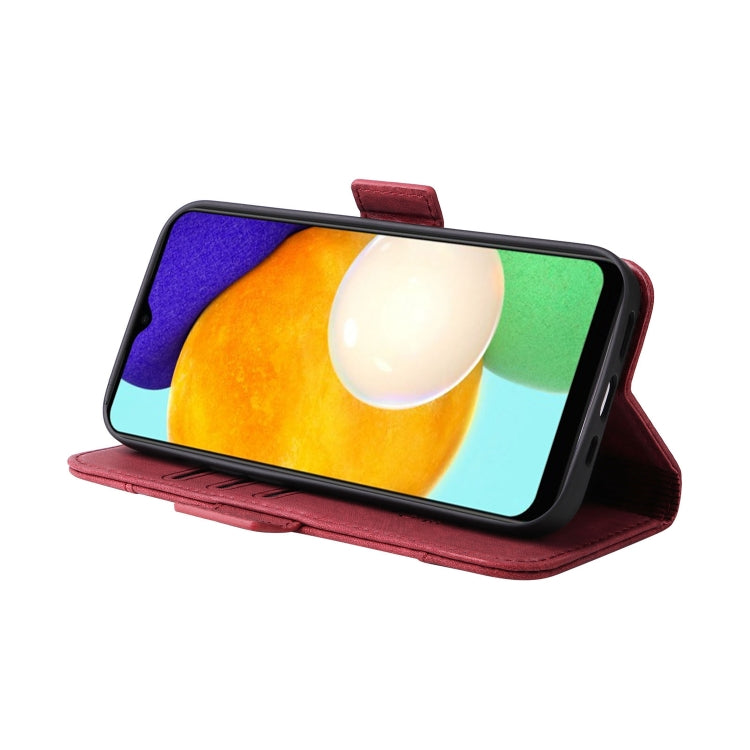 For Samsung Galaxy A03s 166mm BETOPNICE Dual-side Buckle Leather Phone Case