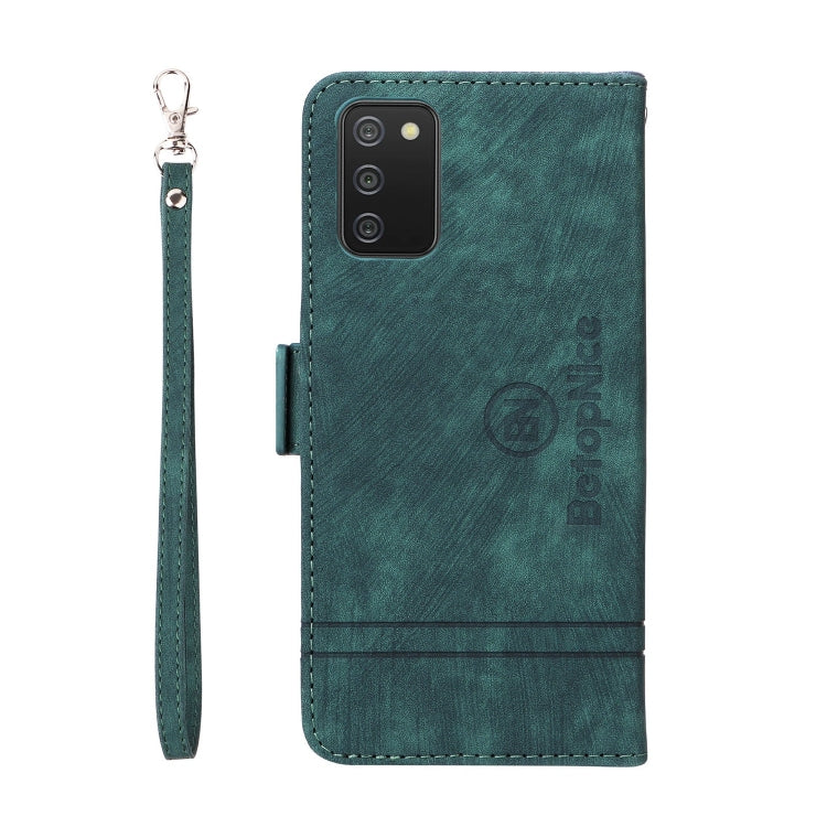 For Samsung Galaxy A03s 166mm BETOPNICE Dual-side Buckle Leather Phone Case