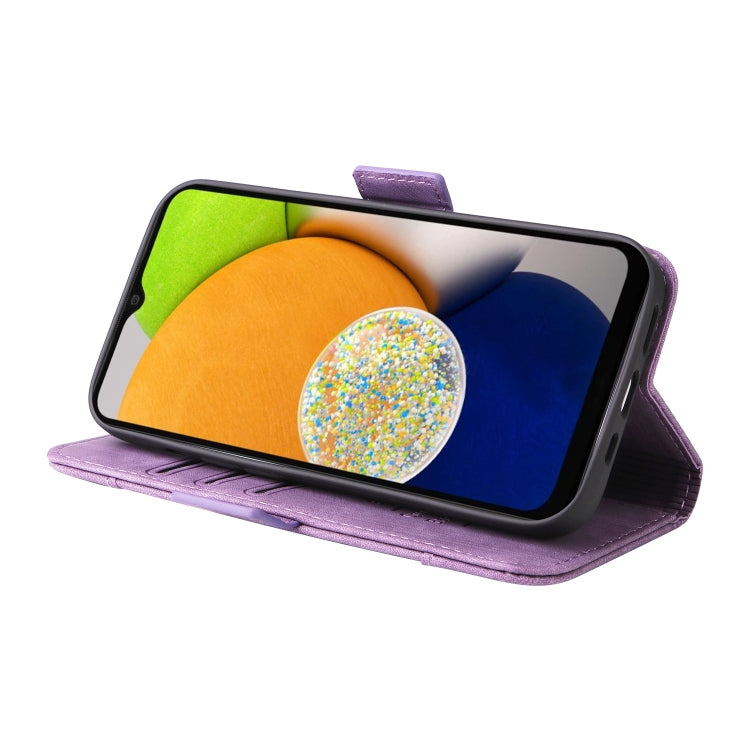 For Samsung Galaxy A03 166mm BETOPNICE Dual-side Buckle Leather Phone Case