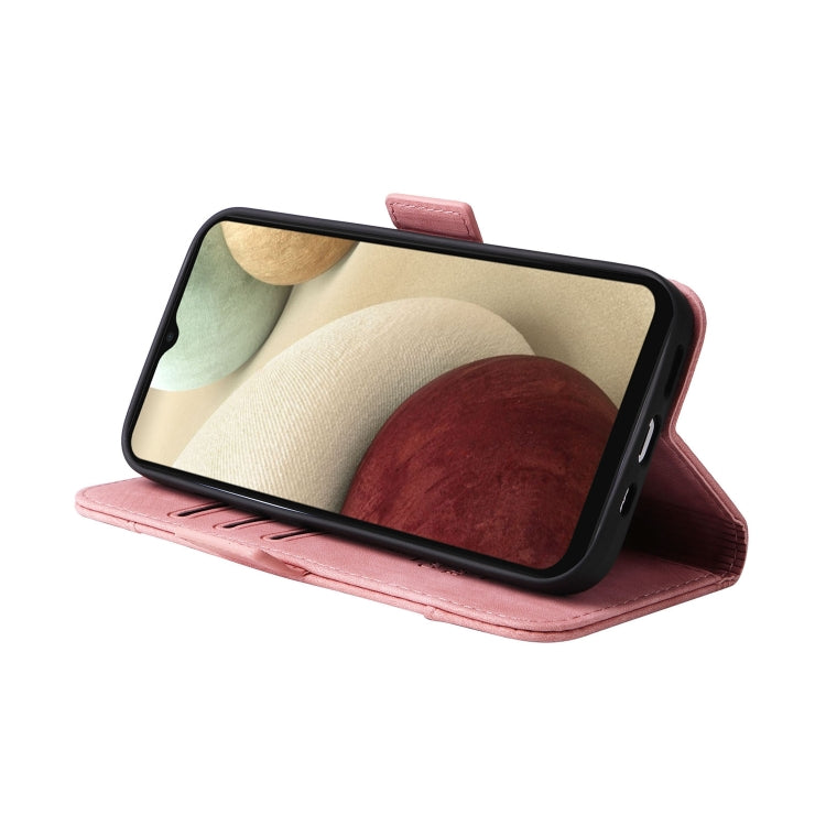 For Samsung Galaxy A12 5G / 4G BETOPNICE Dual-side Buckle Leather Phone Case