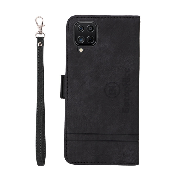 For Samsung Galaxy A12 5G / 4G BETOPNICE Dual-side Buckle Leather Phone Case