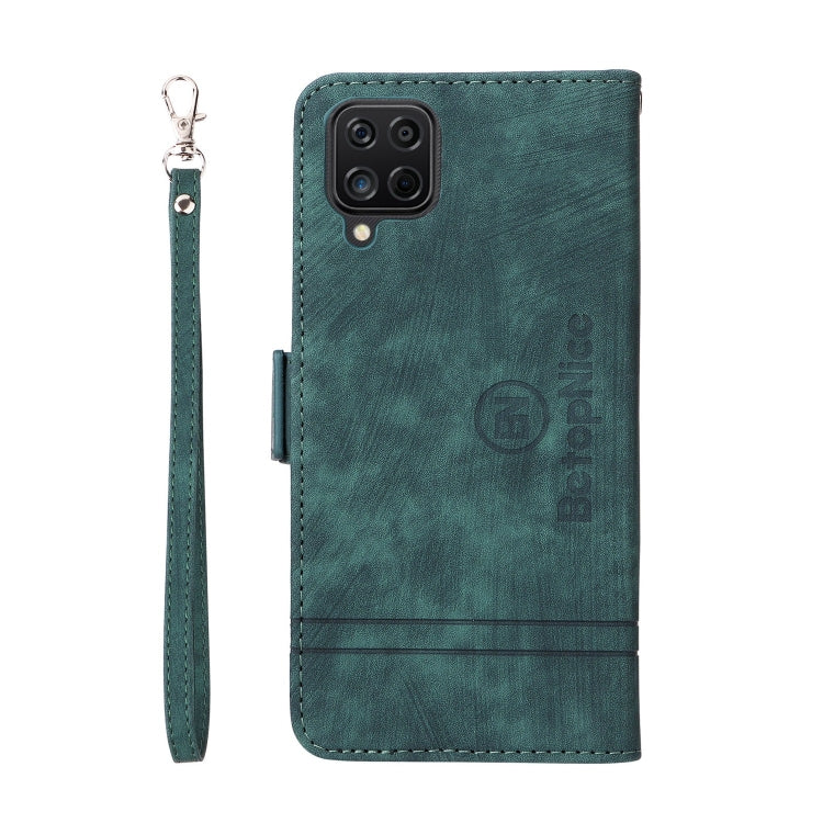 For Samsung Galaxy A12 5G / 4G BETOPNICE Dual-side Buckle Leather Phone Case