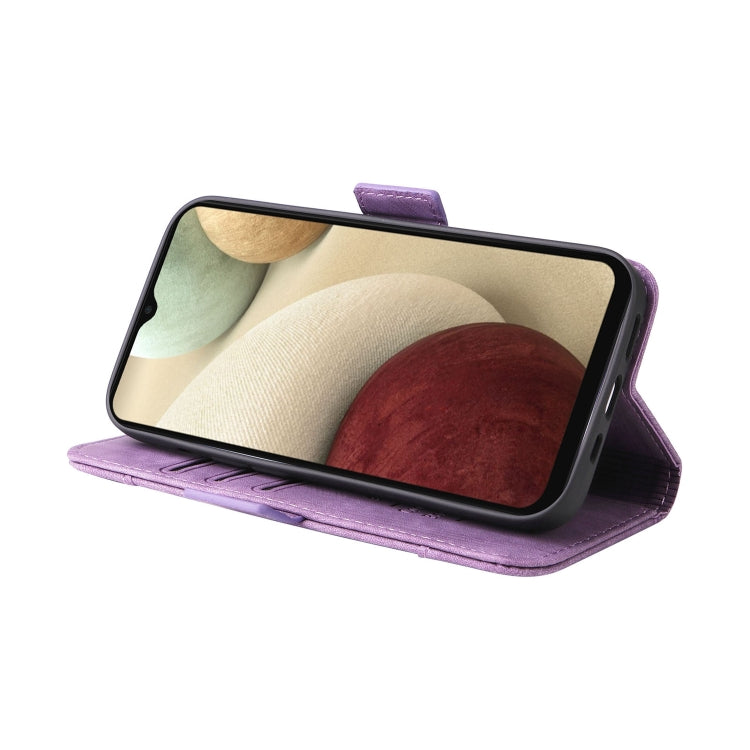 For Samsung Galaxy A12 5G / 4G BETOPNICE Dual-side Buckle Leather Phone Case