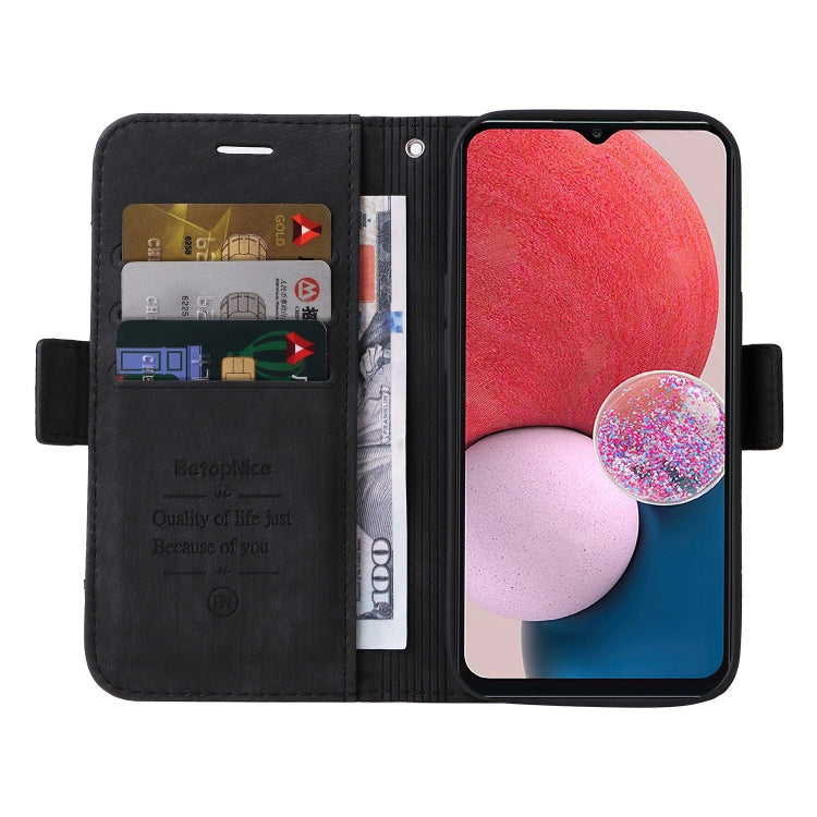 For Samsung Galaxy A13 4G BETOPNICE Dual-side Buckle Leather Phone Case