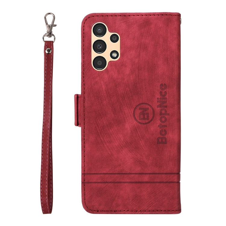 For Samsung Galaxy A13 4G BETOPNICE Dual-side Buckle Leather Phone Case