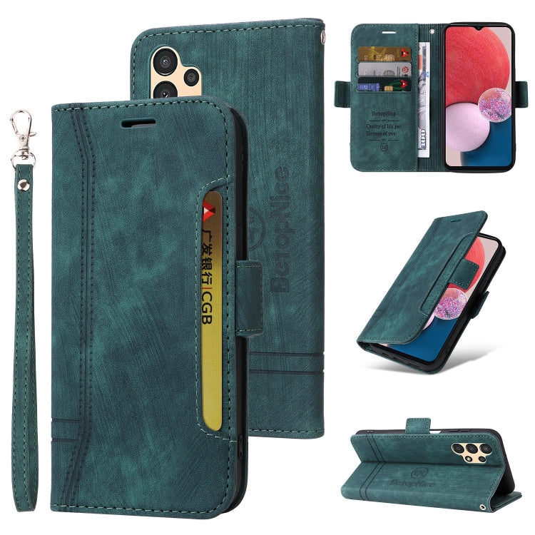 For Samsung Galaxy A13 4G BETOPNICE Dual-side Buckle Leather Phone Case