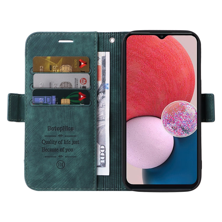 For Samsung Galaxy A13 4G BETOPNICE Dual-side Buckle Leather Phone Case