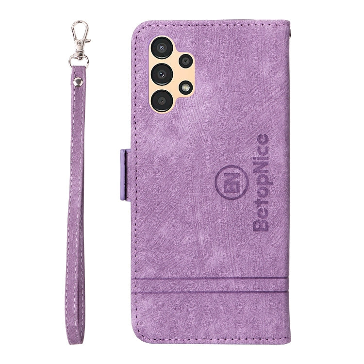 For Samsung Galaxy A13 4G BETOPNICE Dual-side Buckle Leather Phone Case