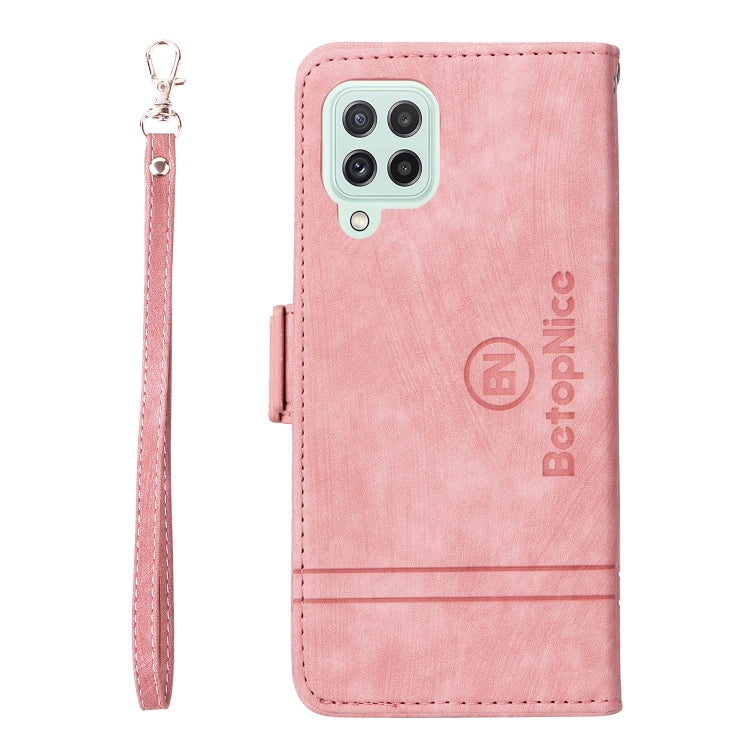 For Samsung Galaxy A22 4G EU Version BETOPNICE Dual-side Buckle Leather Phone Case